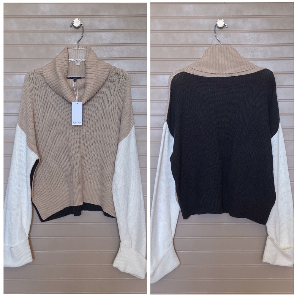 Splendid Cowl Neck Sweater XS